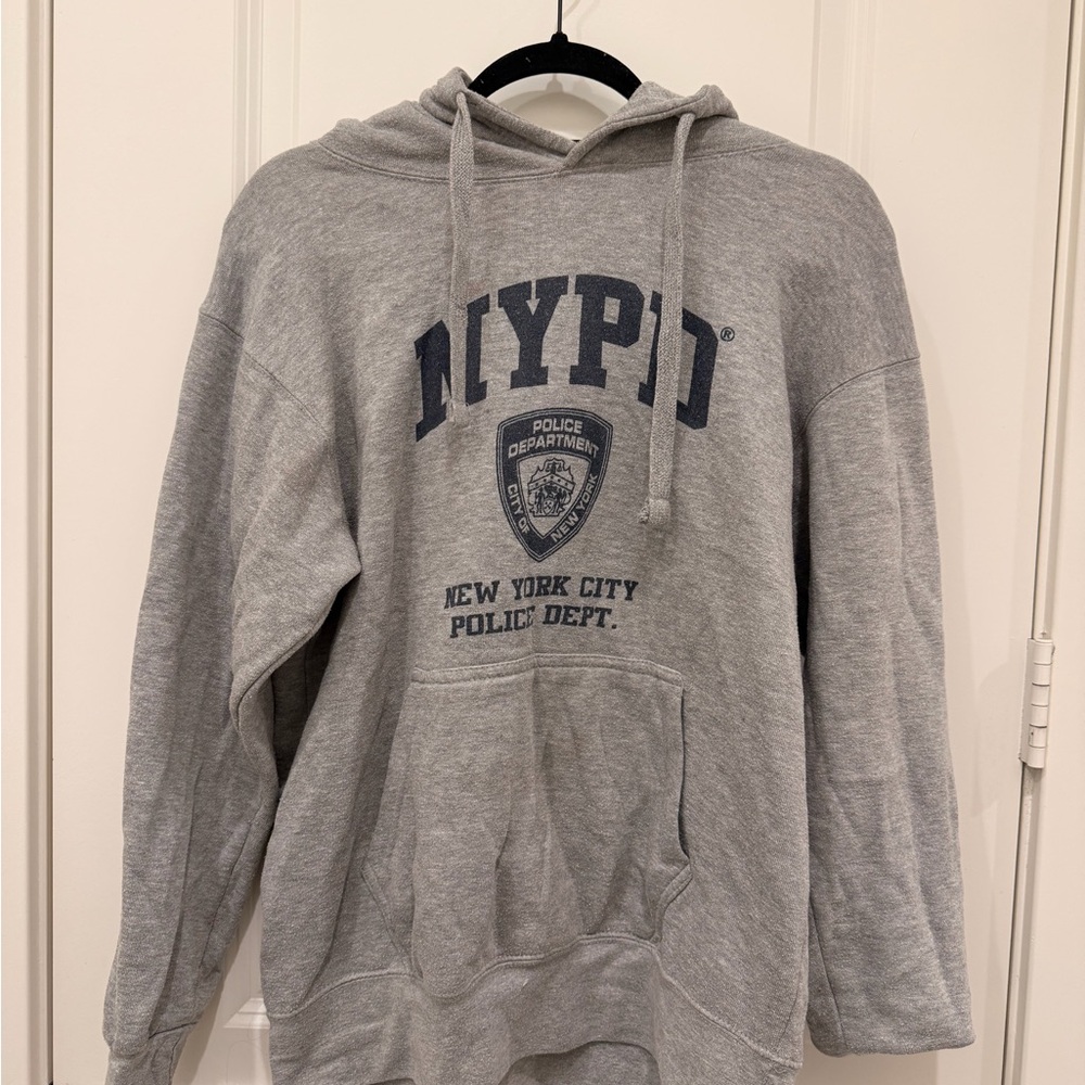 Gray NYPD Hoodie